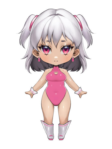 Chibi model example